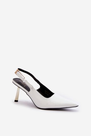 Szpilki Model Filona CH878 White - Step in style