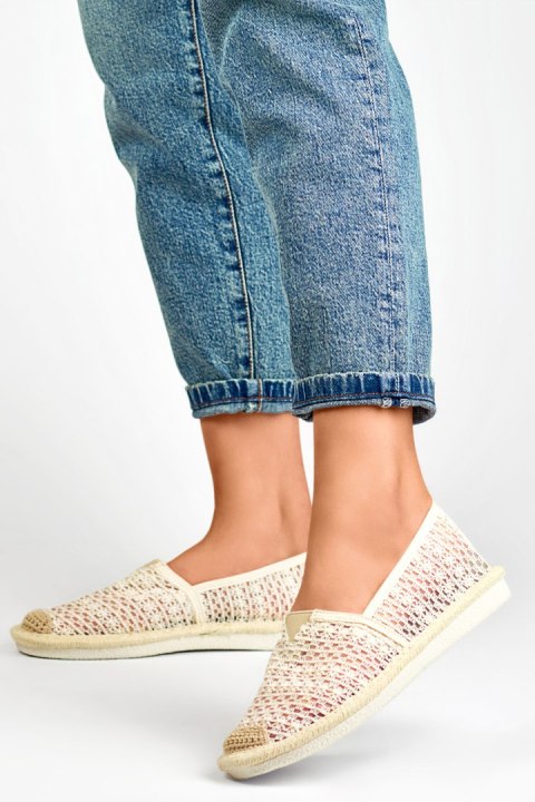 Espadryle Model XY2832-3BE Beige - PRIMO