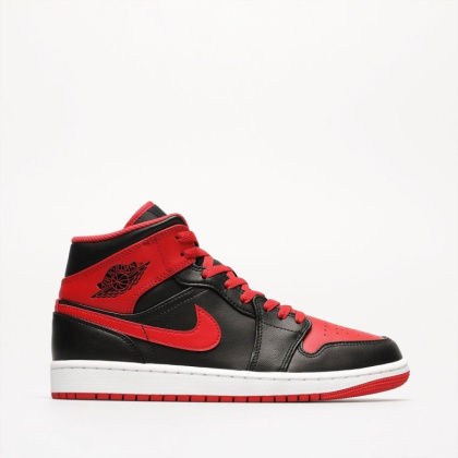 Nike Air Jordan 1 Mid Czarno-Czerwone