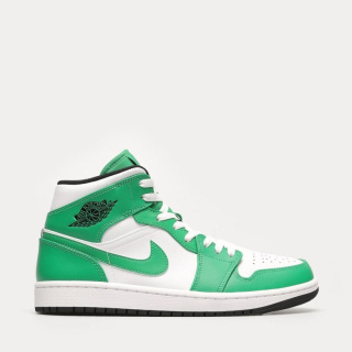 Nike Air Jordan 1 Mid Zielono-Białe