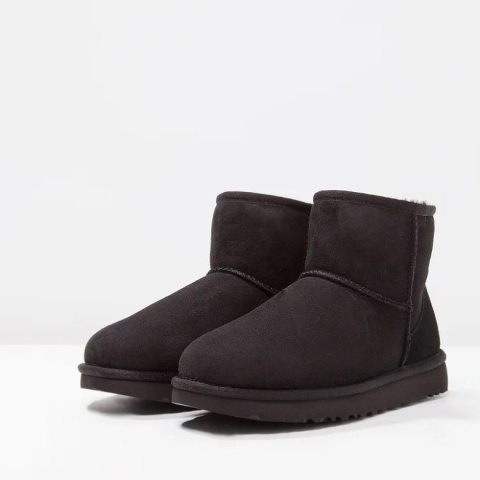 UGG Classic Mini II Damskie Czarne