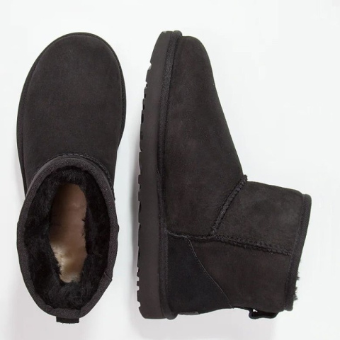 UGG Classic Mini II Damskie Czarne