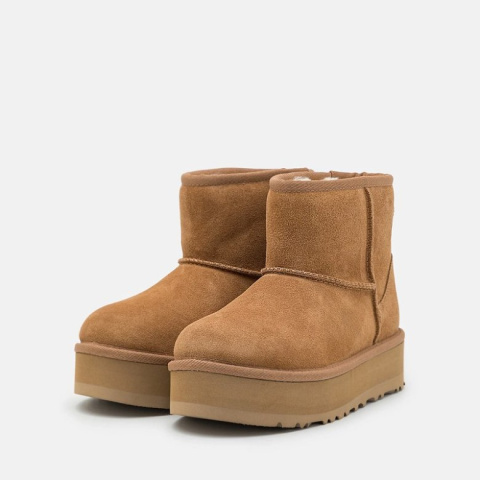 UGG Classic Mini Platform Damskie Brązowe