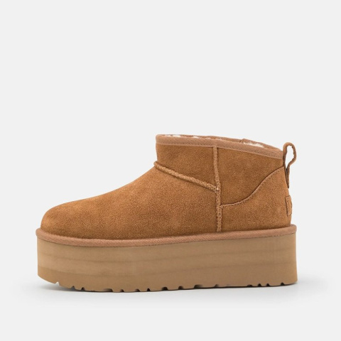 UGG Classic Ultra Mini Platform Damskie Brązowe