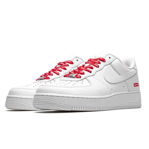 Nike Air Force 1 Low Supreme CU9225-100, białe