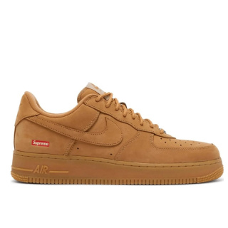 Nike Air Force 1 Low "Supreme Wheat" DN1555-200, beżowe z nubuku