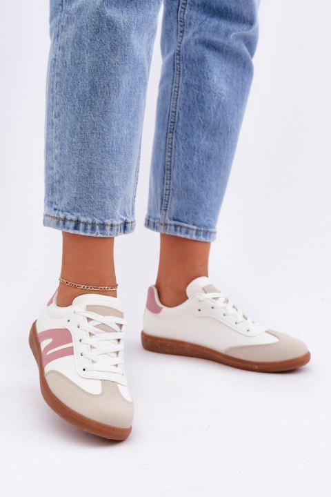 Buty Sportowe Model Navidemi 7112 White/Pink - Step in style