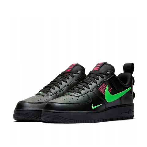 Nike Air Force 1 LV8 Utility Black UL Hyper Pink Scream Green CQ4611-001