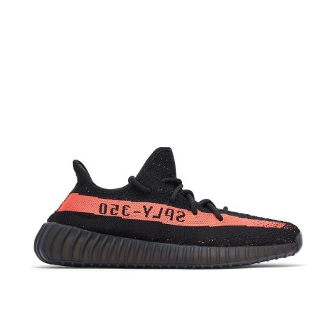 Buty Adidas Yeezy Boost 350 V2 Red Stripe - BY9612