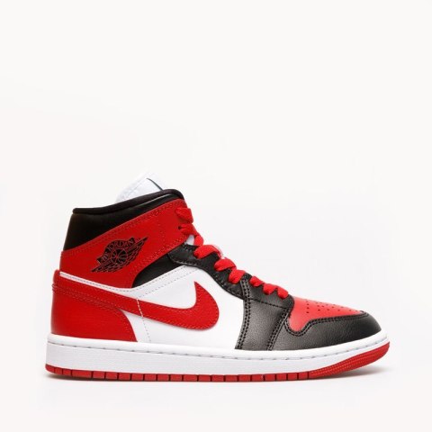 Buty NIKE Air Jordan 1 Mid - Czerwony i czarny - Gym Red BQ6472-079