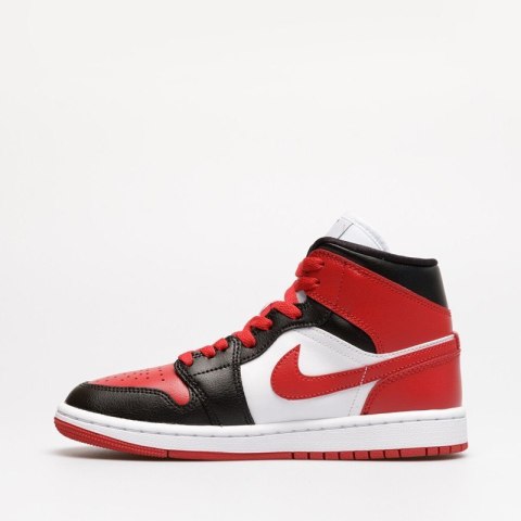 Buty NIKE Air Jordan 1 Mid - Czerwony i czarny - Gym Red BQ6472-079