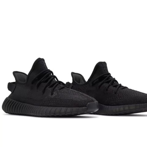 Buty sportowe Adidas Yeezy 350 v2 - Czarne - HQ4540