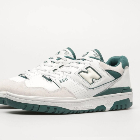 New Balance 550 "Biało-Zielone" BB550STA