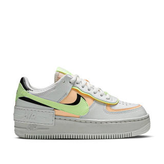 Nike Air Force 1 Shadow CI0919-107,białe z żółtymi i pomarańczowymi elementami