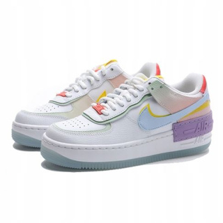 Nike Air Force 1 Shadow CW2630-141,biały/wielokolorowy