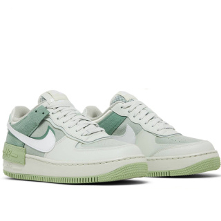 Nike Air Force 1 Shadow Wmns CW2655-001,szarość z pistacjową zielenią