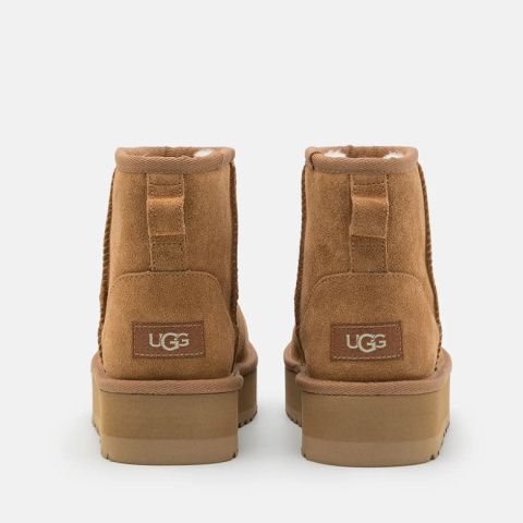 UGG Classic Mini Platform Damskie Brązowe