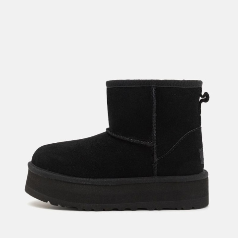 UGG Classic Mini Platform Damskie Czarne