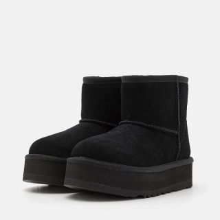 UGG Classic Mini Platform Damskie Czarne