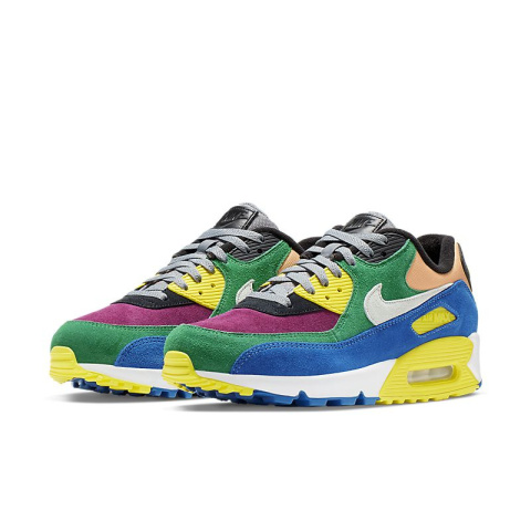 Nike Air Max 90 CD0917-300, Wielokolorowe Nike Air Max 90 CD0917-300, Wielokolorowe
