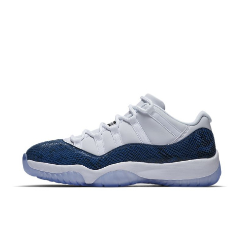 Nike Air Jordan 11 Retro Low 'Blue Snakeskin' CD6846_102 Nike Air Jordan 11 Retro Low 'Blue Snakeskin' CD6846_102