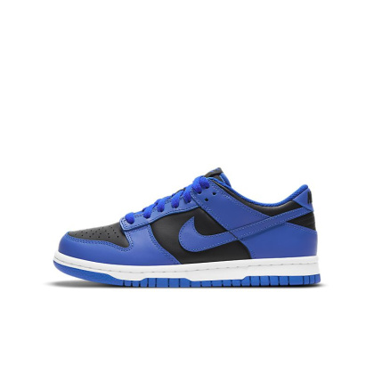 Nike Dunk Low GS 'Black Hyper Cobalt'