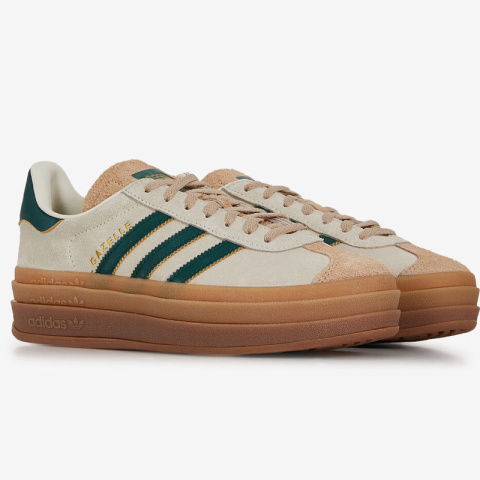 Adidas Gazelle Bold W- ID7056, Beżowy