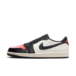 Air Jordan 1 Low OG x PSG- HF8828-100, Biało-Czarne