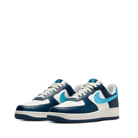 Nike Air Force 1- HJ9291-478, Biały Granatowy Nike Air Force 1- HJ9291-478, Biały Granatowy